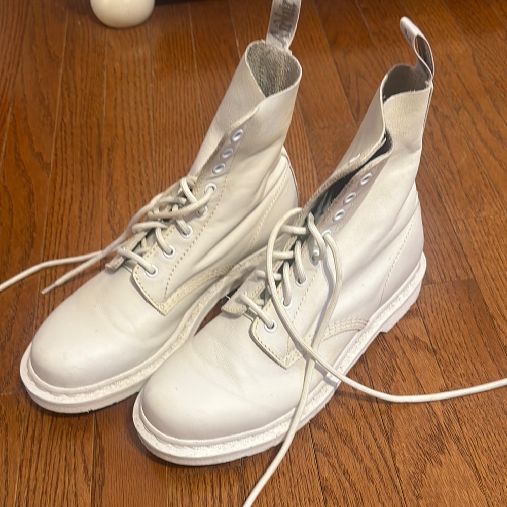 White Dr Martens